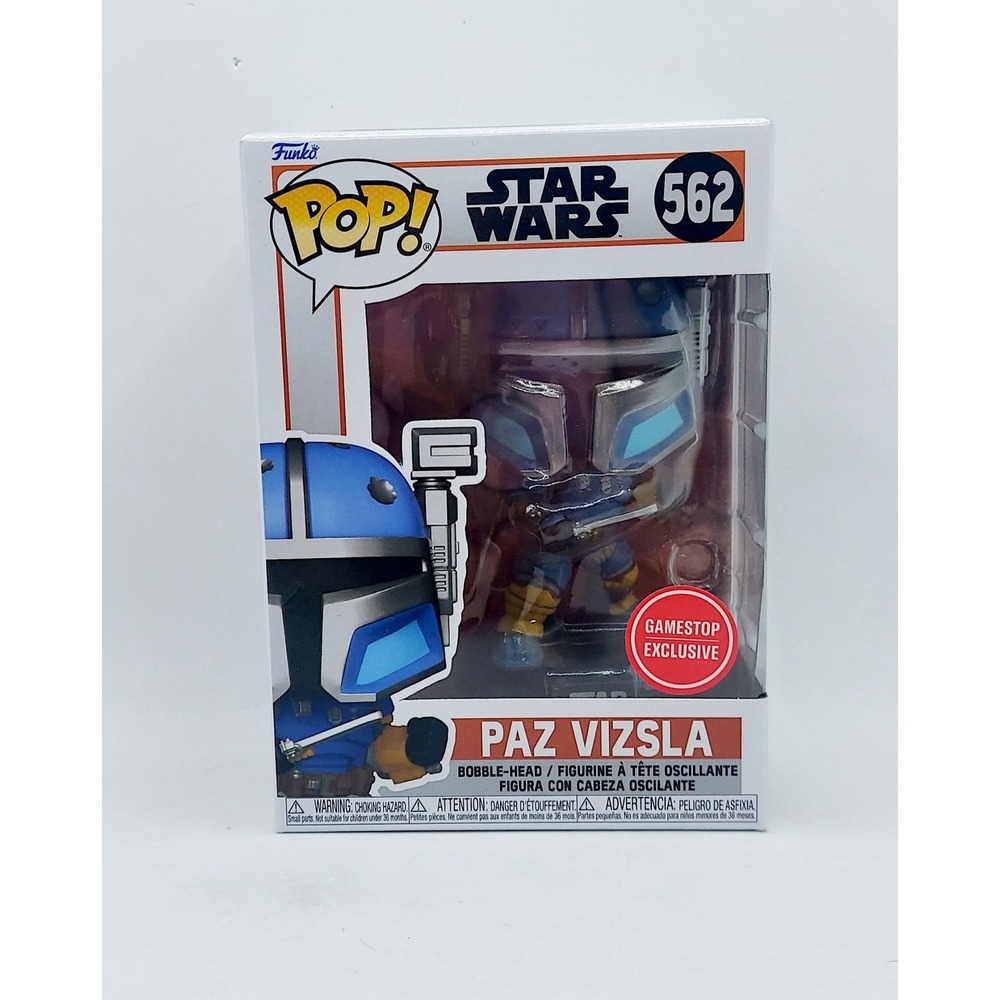 Funko Pop Gamestop Exclusive The Mandalorian Paz Vizsla #562